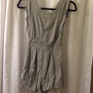 Lush. Romper, frilled sleeveless design